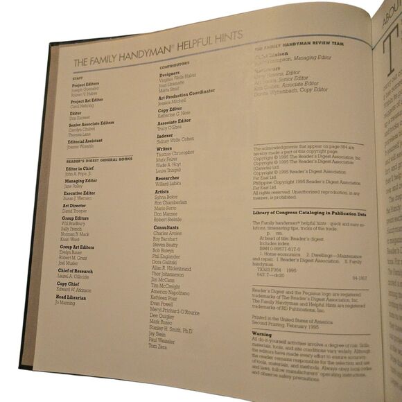 Helpful Hints by Reader's Digest Editors and Family Handyman Magazine Editors... - Picture 4 of 6